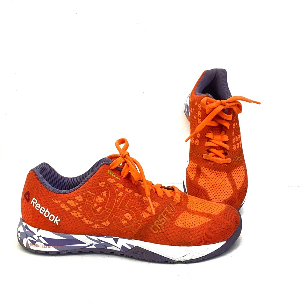 Reebok CrossFit Nano 5.0 Youth Training Shoe Orange SZ 5.5